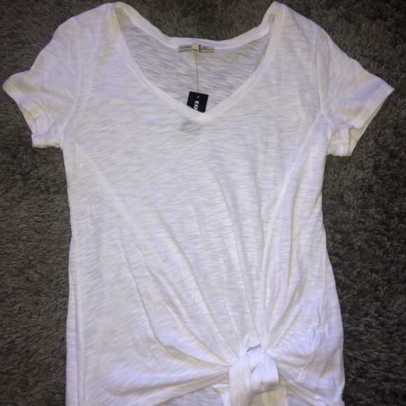 Express Tops - NWT white t-shirt